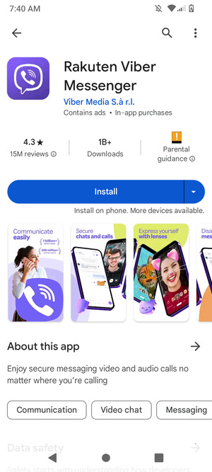 Select Install