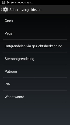 Selecteer Patroon