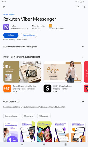 Wählen Sie Öffnen