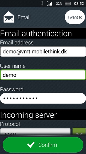 Enter User name
