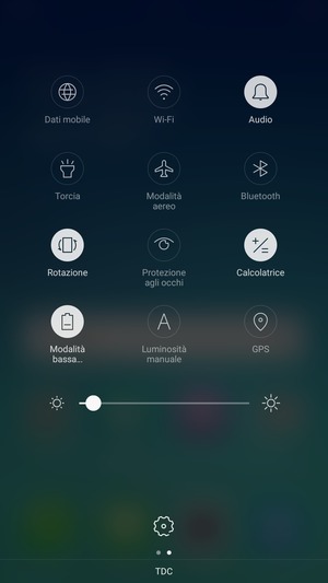 Attiva Modalità bassa tensione