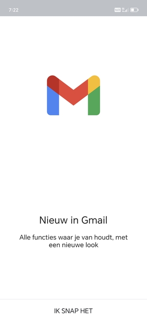 Selecteer IK SNAP HET