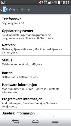 Velg Oppdateringssenter