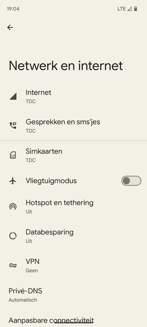 Selecteer Simkaarten