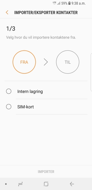 Velg SIM-kort