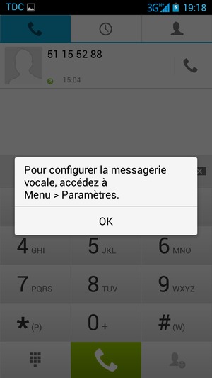 Sélectionnez OK