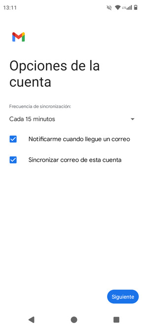 Seleccione Siguiente