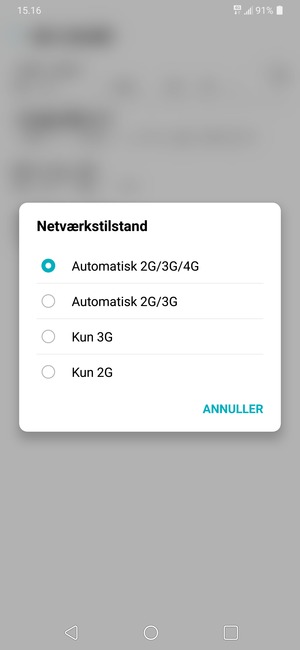 Vælg din foretrukne mulighed