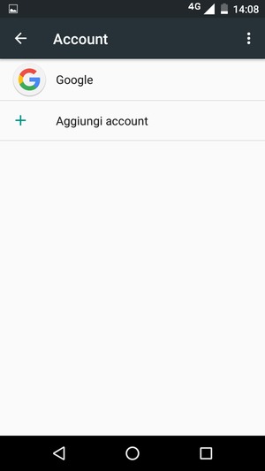 Seleziona Google