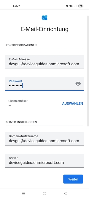 Geben Sie Ihre Passwort ein