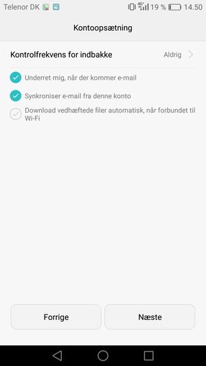 Vælg Næste