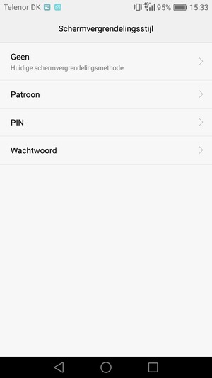 Selecteer Patroon