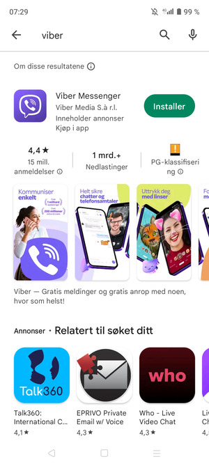 Velg app