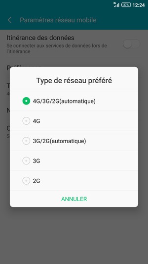 Sélectionnez votre option préférée