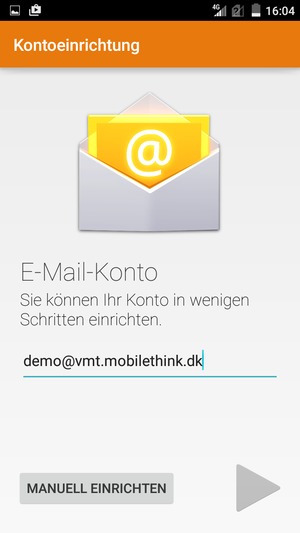 Geben Sie Ihre E-Mail-Adresse ein und wählen Sie Weiter