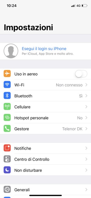 Seleziona Cellulare