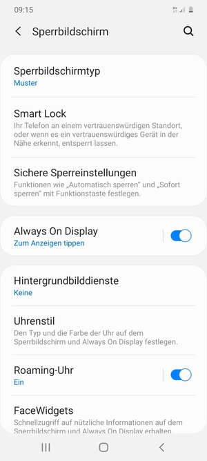Ihr Handy ist jetzt mit einer Bildschirmsperre gesichert