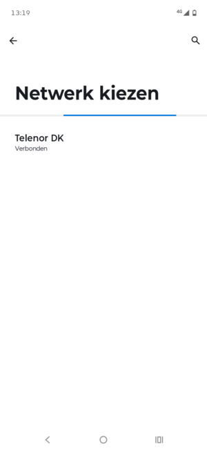 Wacht tot de zoekopdracht beëindigd is