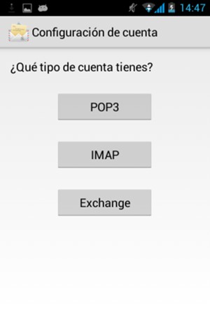 Seleccione Exchange