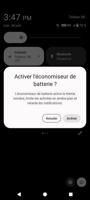 Sélectionnez Activer