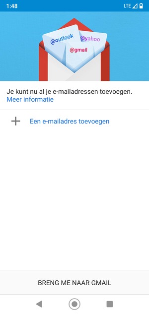 Selecteer Een e-mailadres toevoegen