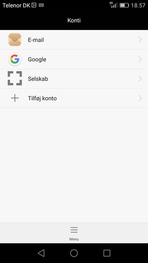 Vælg Google