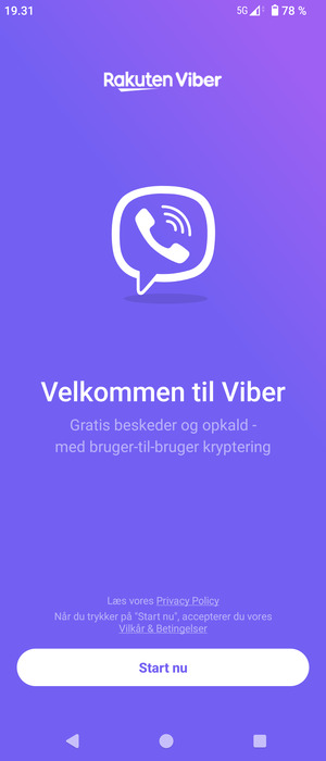 Din app er klar til brug