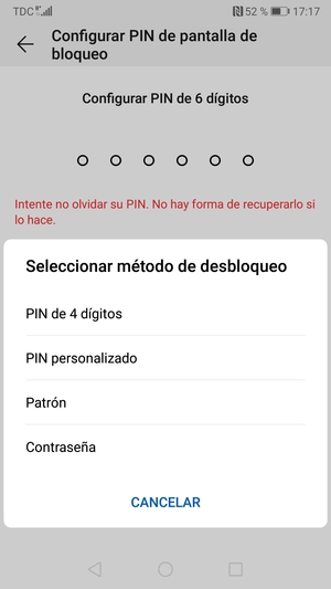 Seleccione Patrón