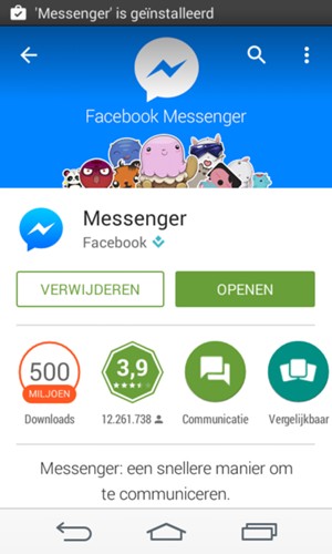 Selecteer OPENEN