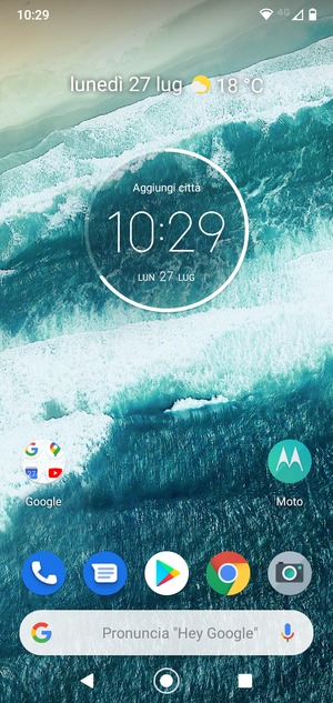 Seleziona Play Store