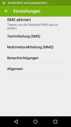 Wählen Sie Textmitteilung (SMS)