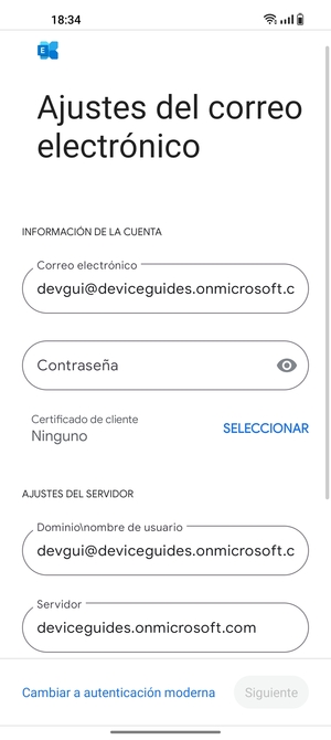 Introduzca su contraseña
