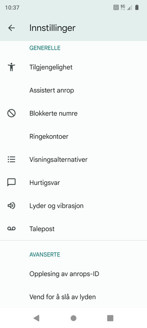 Bla til og velg Talepost