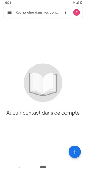 Sélectionnez le bouton du Menu