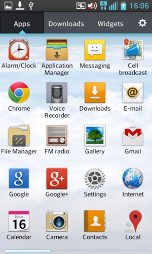 Select Settings