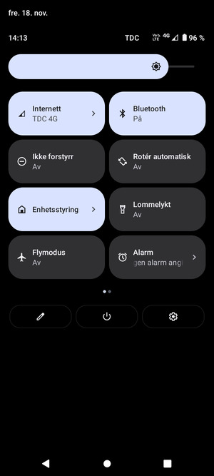 Slå av Bluetooth
