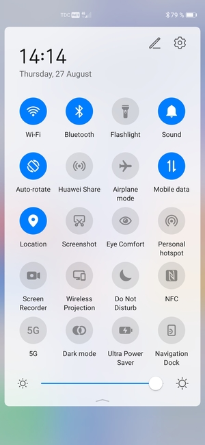 Turn off Wi-Fi and Bluetooth