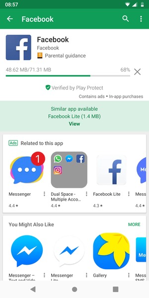 Wait for the installation process to finish