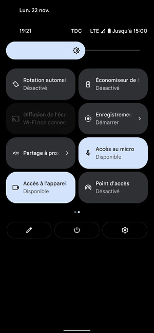 Sélectionnez Économiseur de batterie