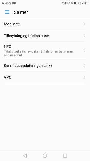 Velg Tilknytning og trådløs sone