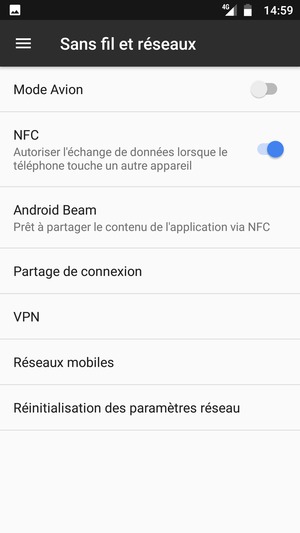 Sélectionnez Réseaux mobiles