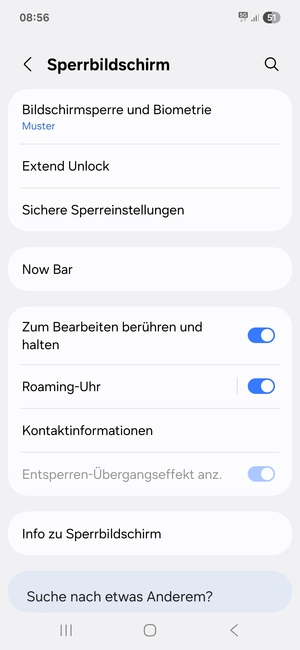 Ihr Handy ist jetzt mit einer Bildschirmsperre gesichert