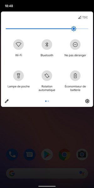 Régler la luminosité au niveau souhaité