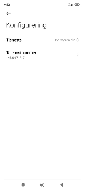 Velg Talepostnummer