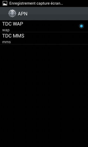 Votre téléphone est maintenant configuré pour les MMS