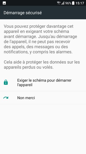 Sélectionnez votre option préférée