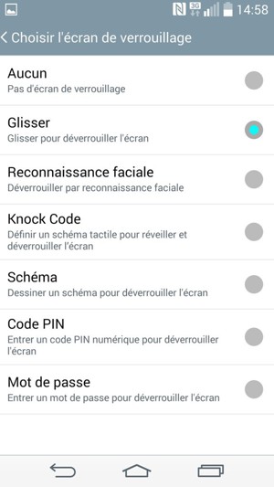 Sélectionnez Schéma