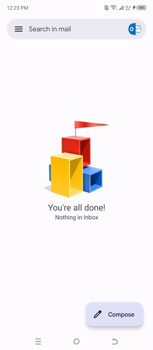 Your Hotmail is ready to use