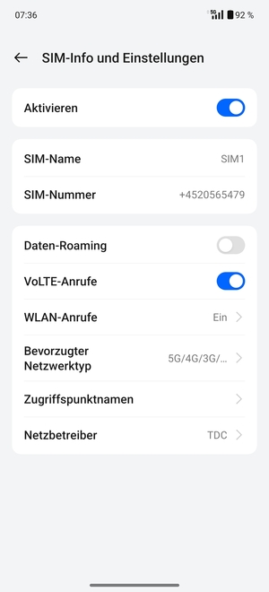 Wählen Sie Zugriffspunktnamen