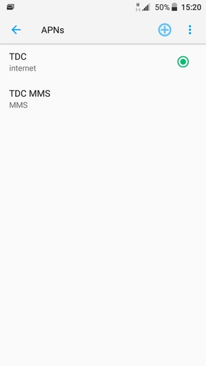 Wählen Sie die Menü-Taste